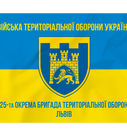 Прапор 125-та окрема бригада територіальної оборони Львів, фото 1